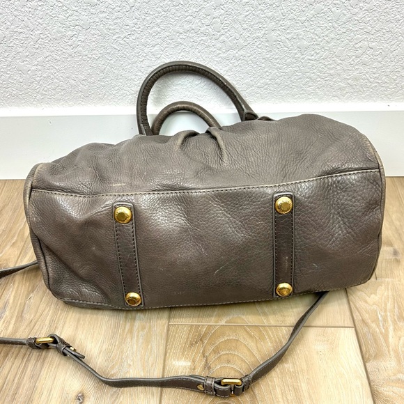 Marc Jacobs Original Baby Groove Leather Gray Purse - Picture 6 of 16